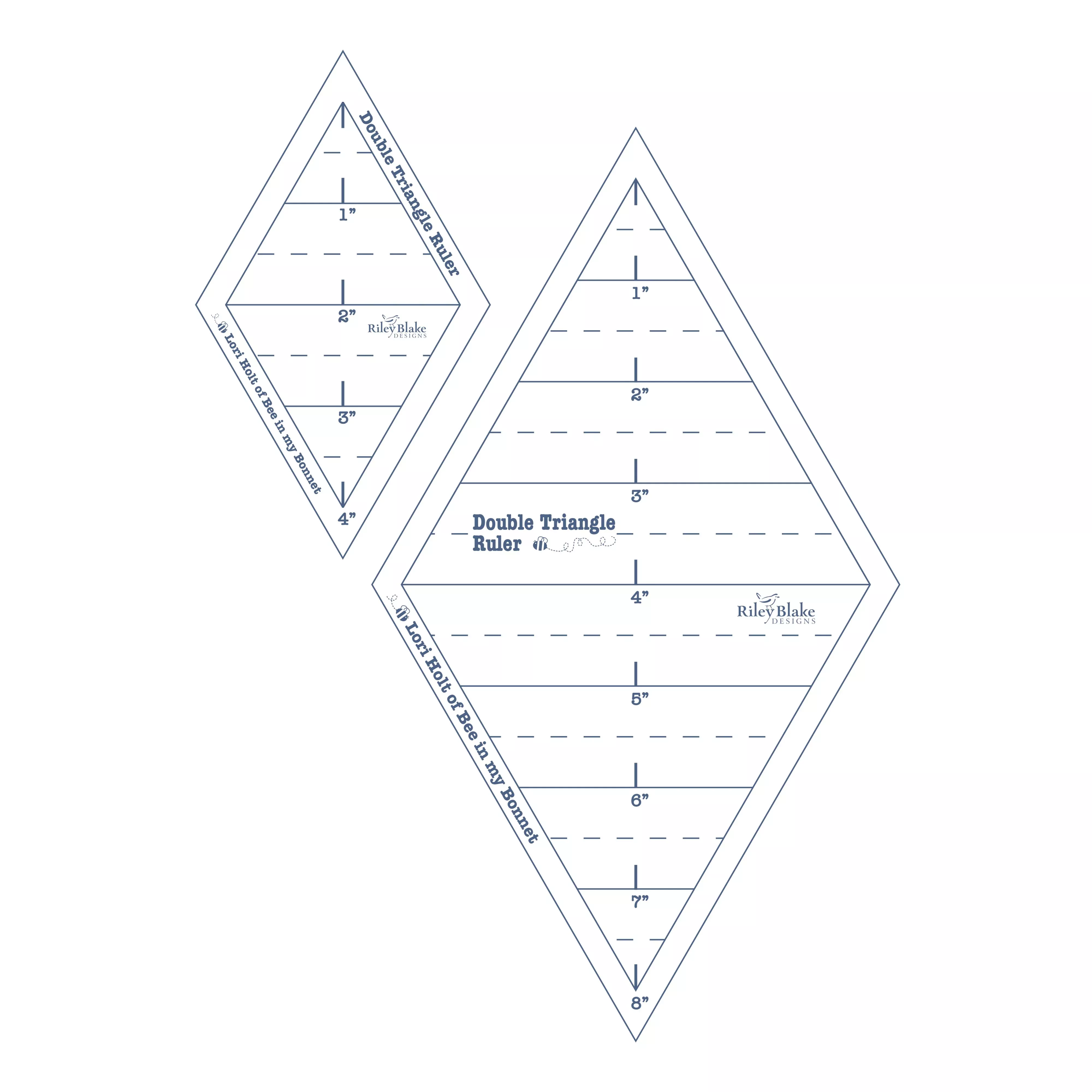 Lori Holt Double Triangle Ruler