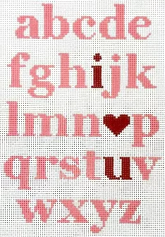 Love MHB Studio – ABCDILY in Pinks