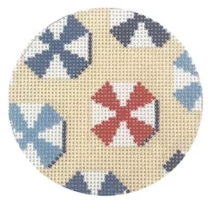 Love MHB Studio –Beach Umbrellas Round