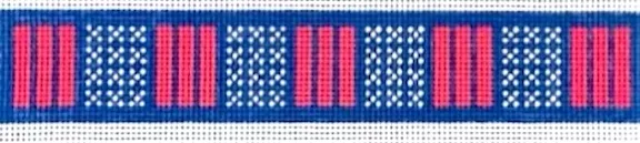 Love MHB Studio –Stars and Stripes Key Fob