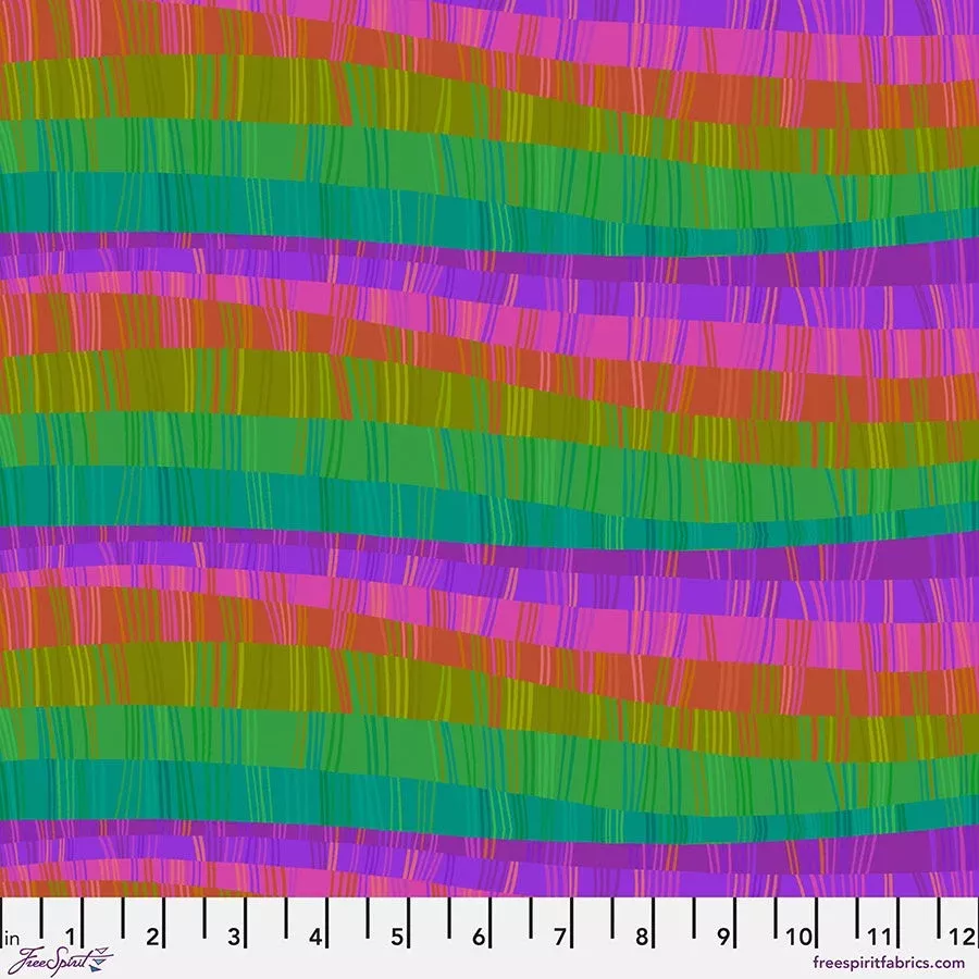 Love Stripe – Multi fabric || Love in the Wild fabric collection