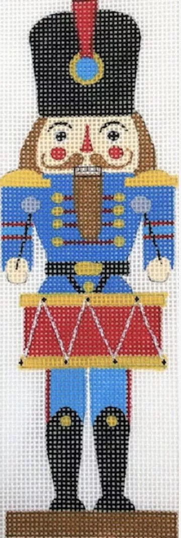 Love You More Needlepoint Designs –Blue Nutcracker