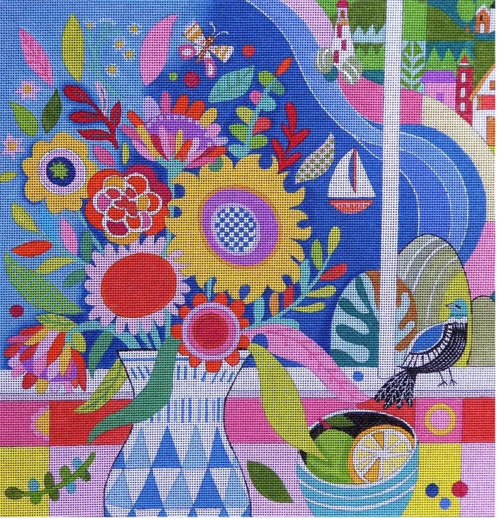 Love You More Needlepoint Designs – Bouquet by the Bay