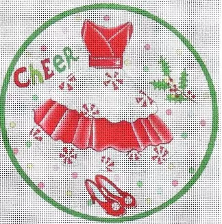 Love You More Needlepoint Designs –Cheer Dress