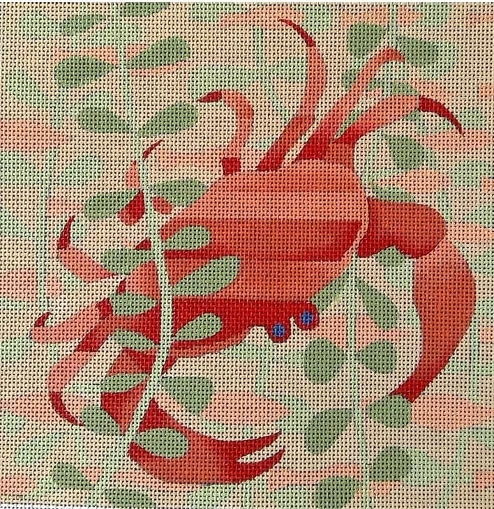Love You More Needlepoint Designs – Crab