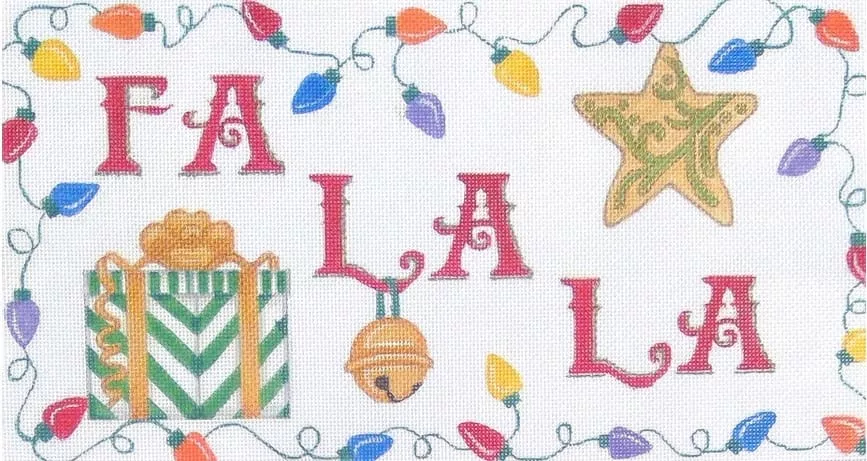 Love You More Needlepoint Designs – Fa La La