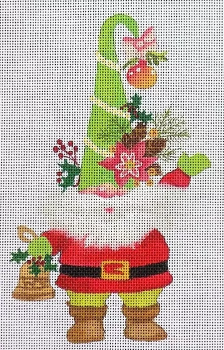 Love You More Needlepoint Designs – Gnome with Bell
