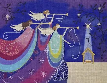 Love You More Needlepoint Designs – Hark the Herald