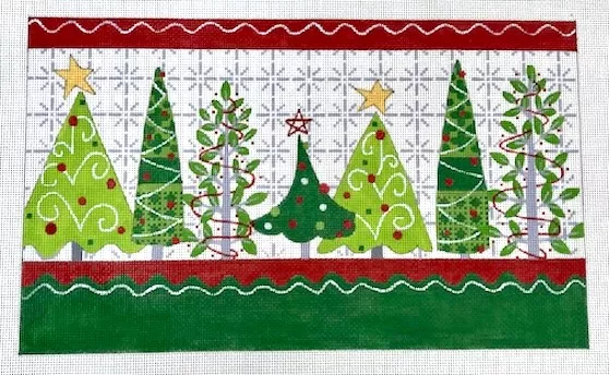 Love You More Needlepoint Designs – Holiday Trees