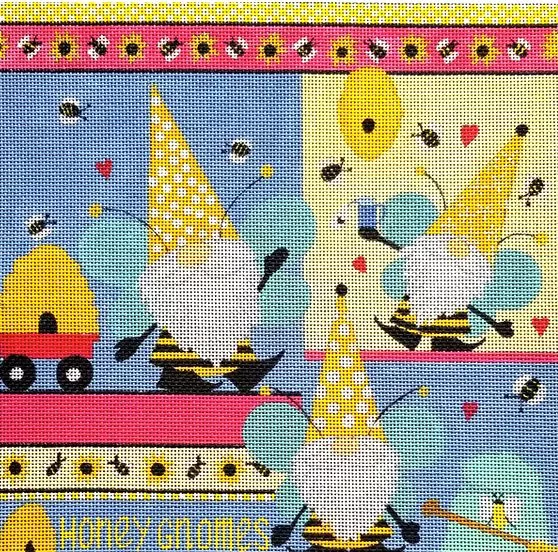 Love You More Needlepoint Designs – Honey Gnomes