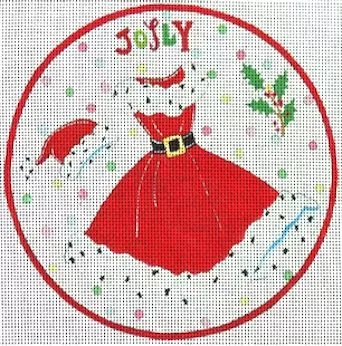 Love You More Needlepoint Designs –Jolly Dress