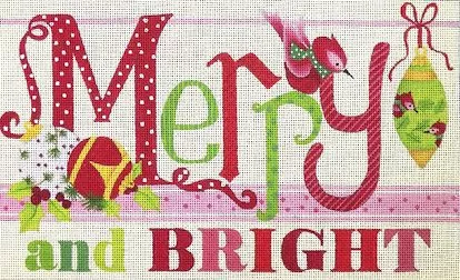 Love You More Needlepoint Designs –Merry and Bright