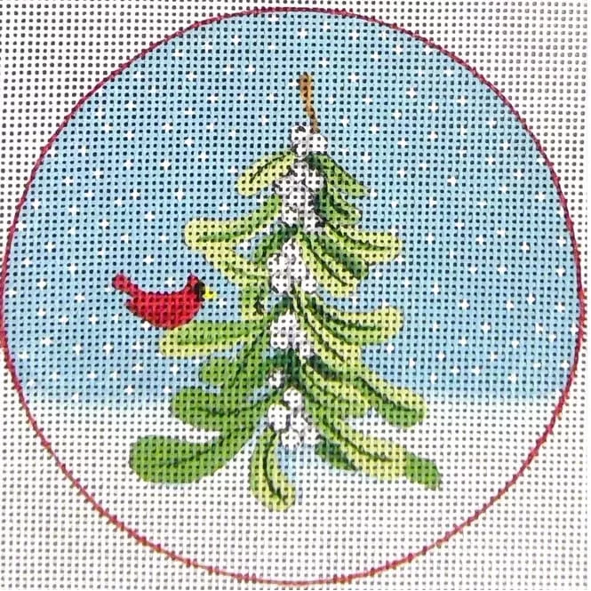 Love You More Needlepoint Designs – Mistletoe