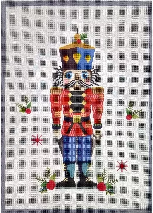 Love You More Needlepoint Designs – Nutcracker with Tree
