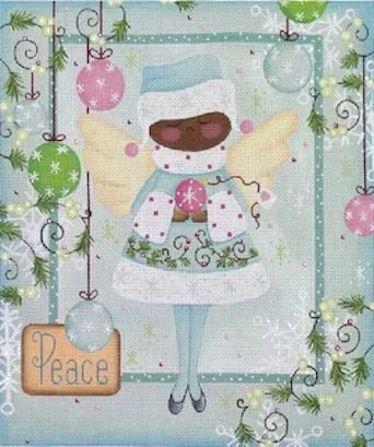 Love You More Needlepoint Designs –Peace Angel