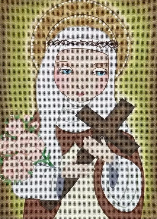 Love You More Needlepoint Designs – St. Catherine
