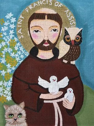 Love You More Needlepoint Designs –St. Francis of Assisi