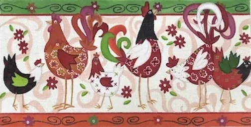 Love You More Needlepoint Designs – Whimsical Chicks