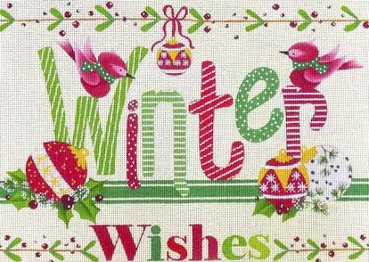 Love You More Needlepoint Designs –Winter Wishes