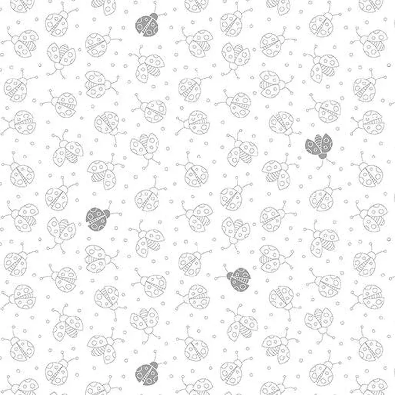 Lucky Bugs Lady Lucky Bug – White