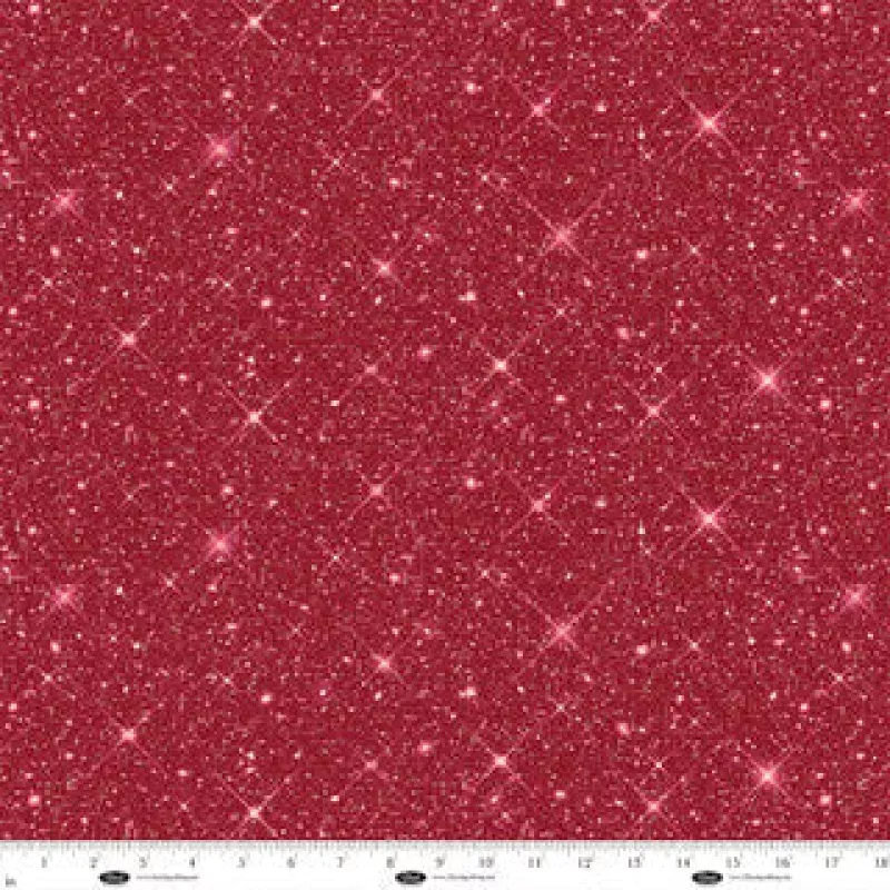 Luminosity 118" Red Cotton Wideback Fabric per yard
