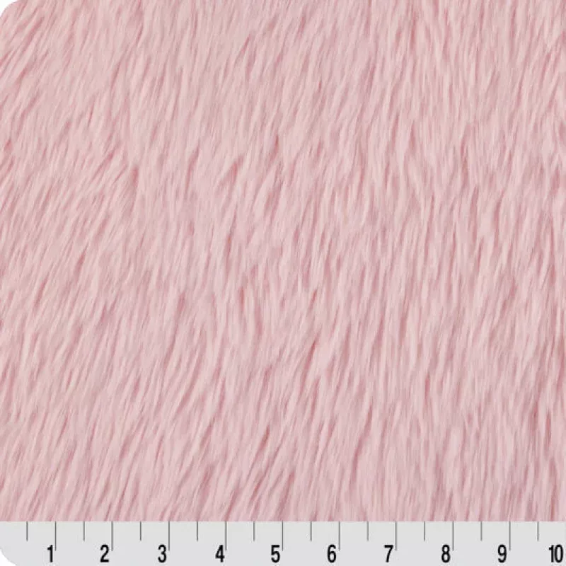 Luxe Cuddle Dreamy Rosewater 58"/60" Fabric per yard
