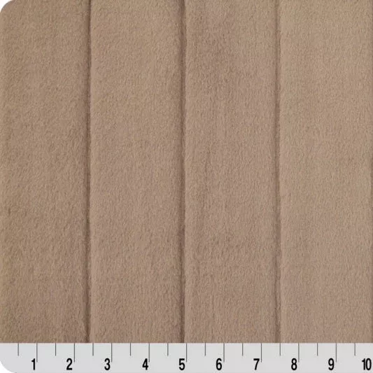 Luxe Cuddle Sydney Simply Taupe 58" - 60" Fabric per yard