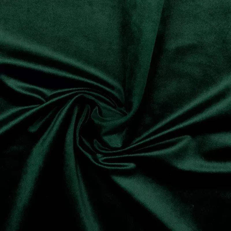 Luxury Velvet Polyester Fabric – Old Green