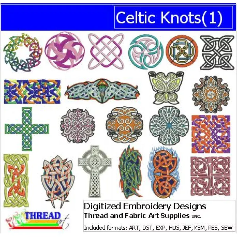 Machine Embroidery Designs – Celtic Knots(1)