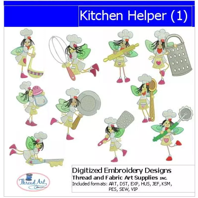 Machine Embroidery Designs – Kitchen Helper(1)