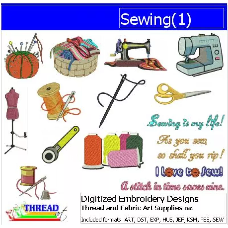Machine Embroidery Designs – Sewing(1)