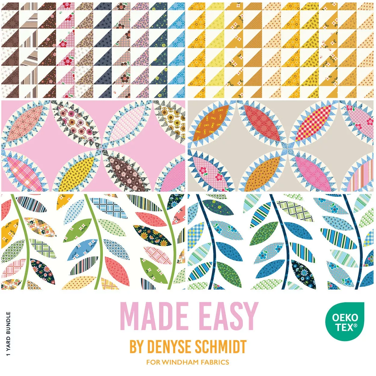 Made Easy by Denyse Schmidt – 6 pc. Full Yard Bundle