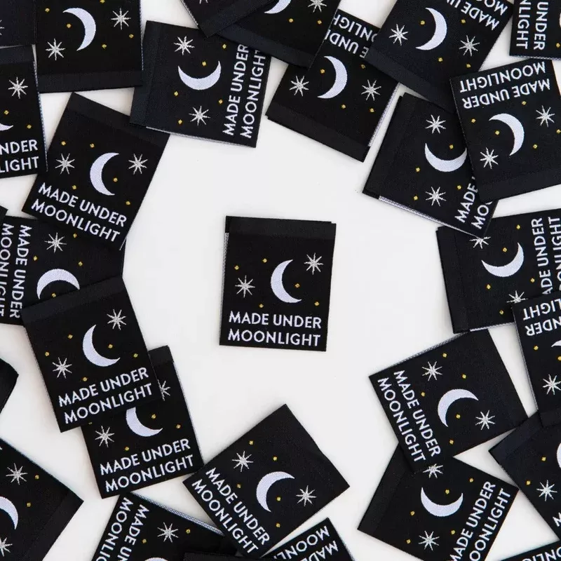 Made Under the Moonlight | Fabric Labels