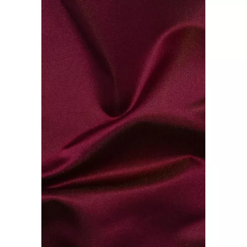 Magenta Silk Duchess Satin Fabric