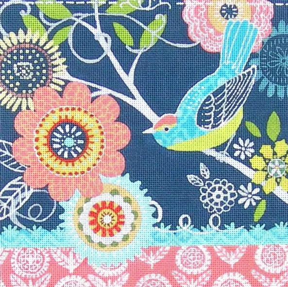 Maggie Co. – Chalk Bird Red Flower