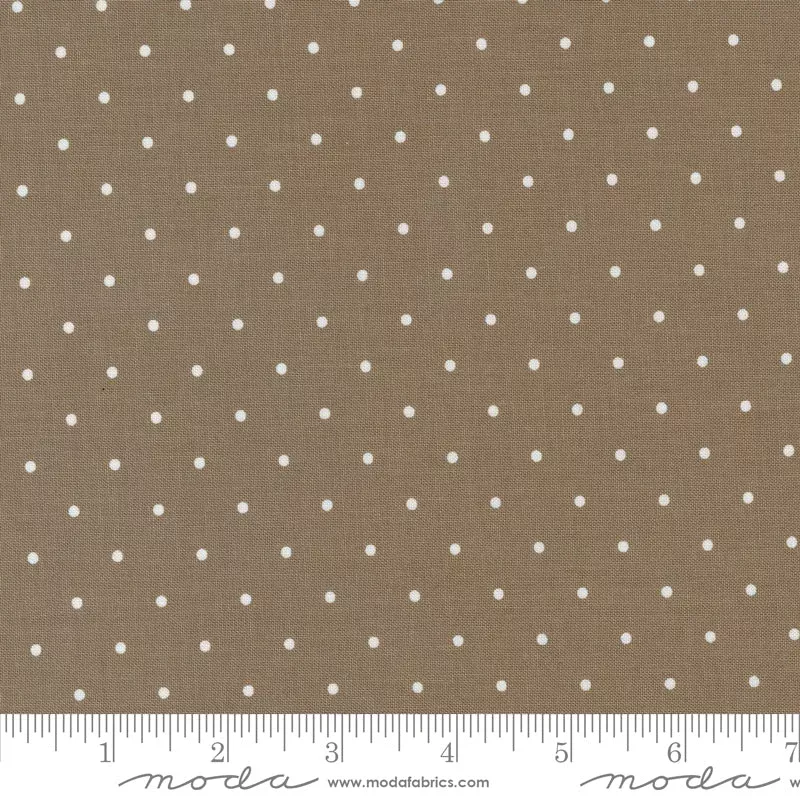 Magic Dot Nutmeg Yardage by Lella Boutique for Moda Fabrics