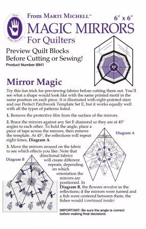 Magic Mirrors 6in x 6in