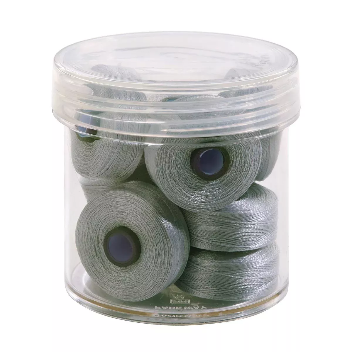 Magna-Glide Delights Style M 132yd Pre-wound Bobbins Light Grey 10 Jar