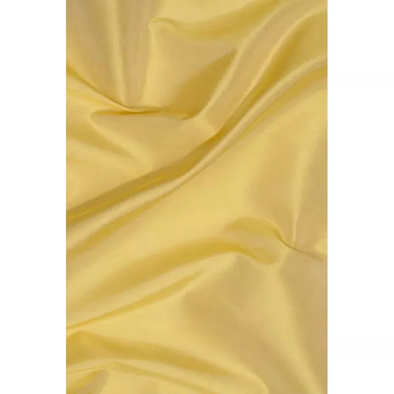 Maize Yellow Taffeta Silk Fabric