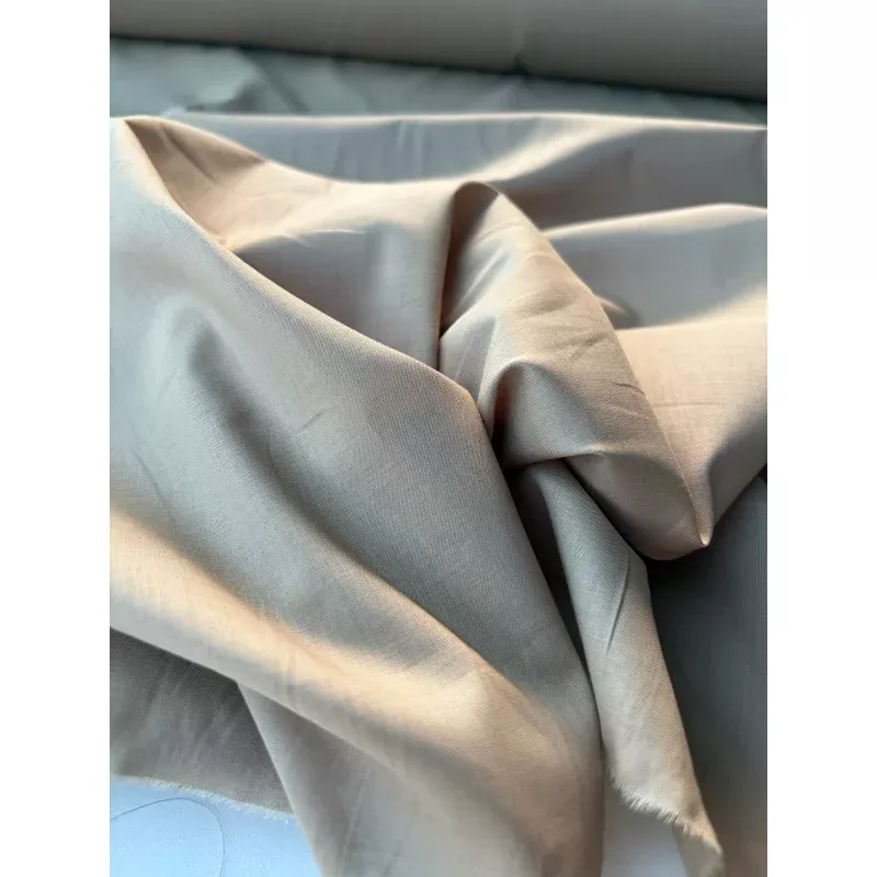 MARGE 044 cotton voile stretch sand
