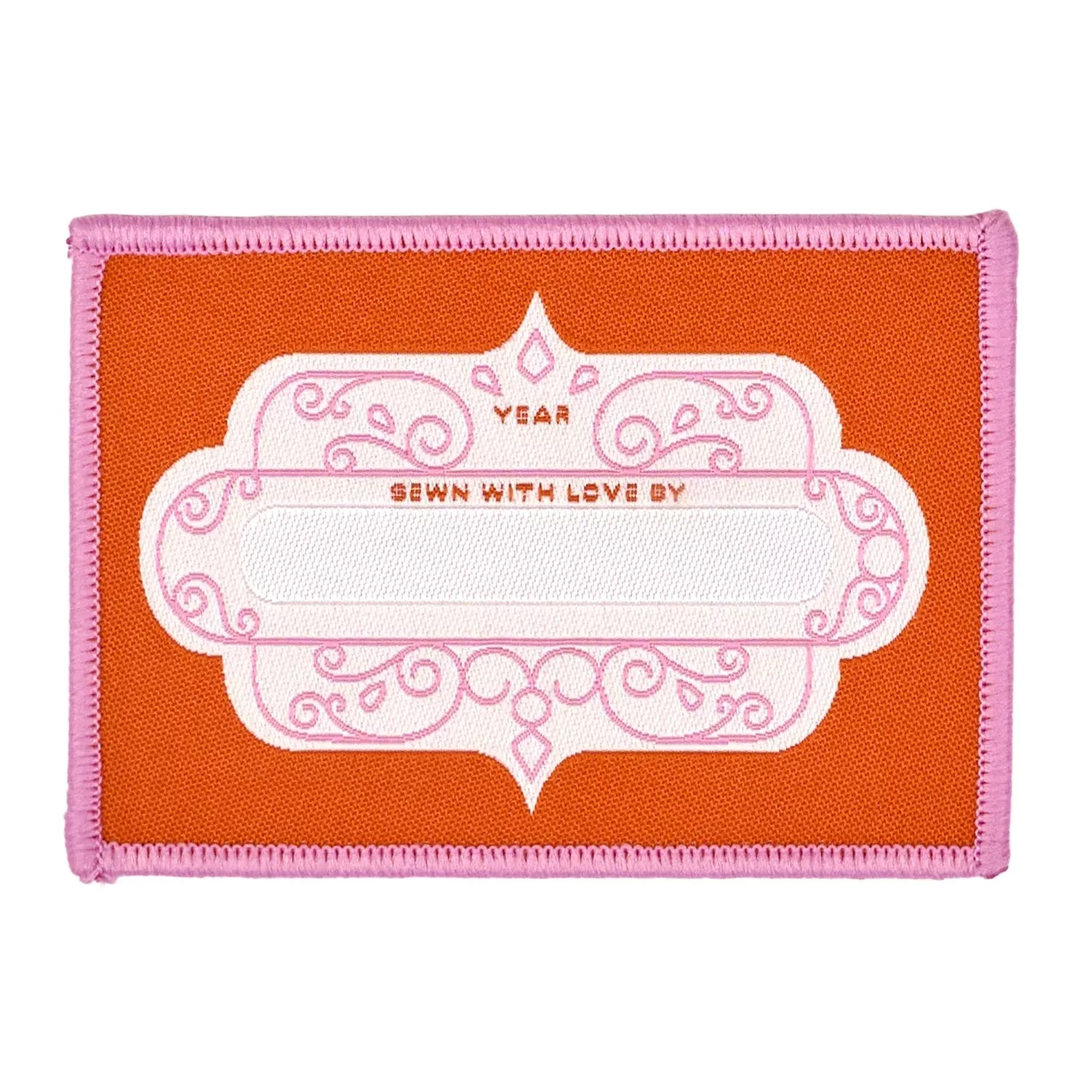 Market Days – Orange – Iron-On Label