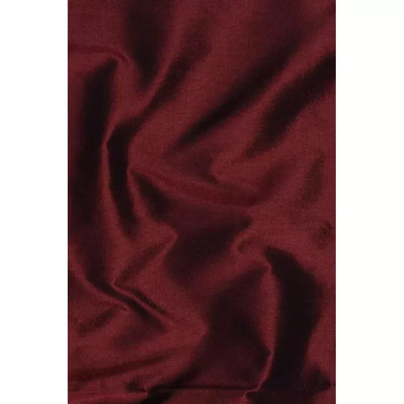 Maroon Taffeta Silk Fabric