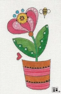 Mary Engelbreit – Hot Pink Bloom