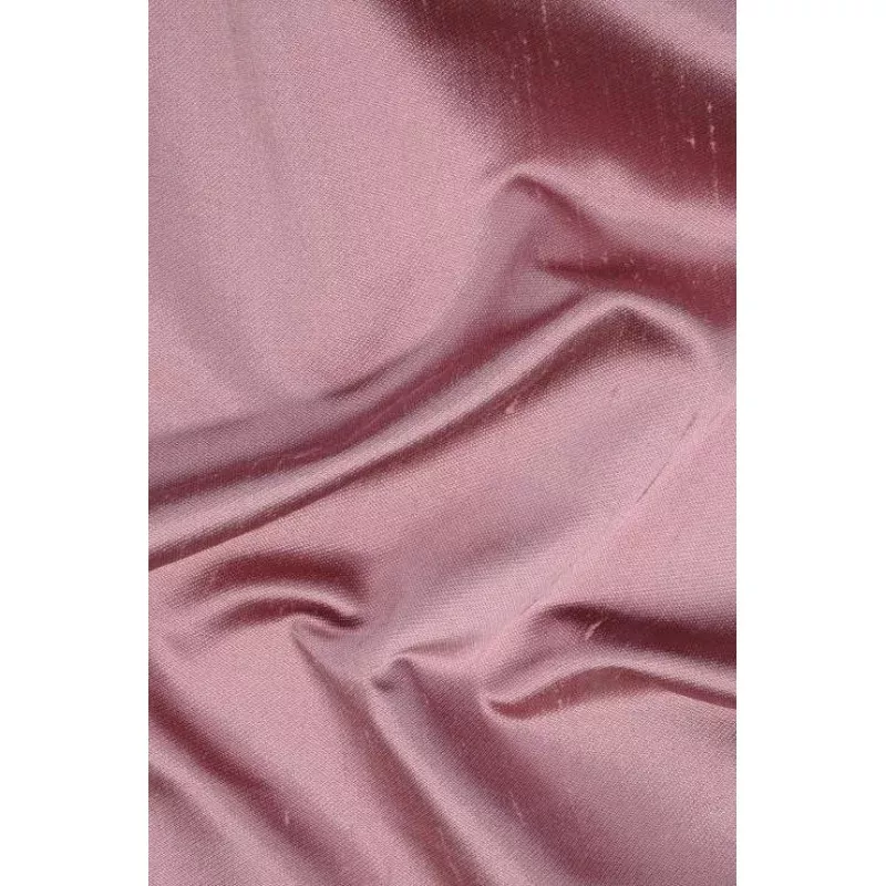 Mauve Pink Italian Shantung Silk Fabric