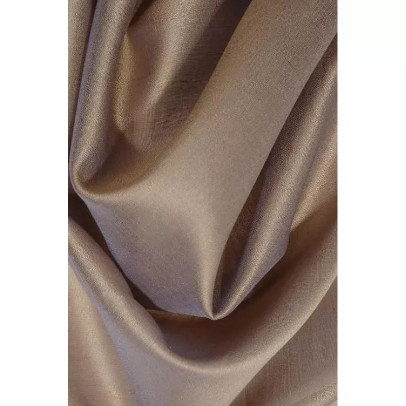 Medium Grey Cotton Silk Fabric