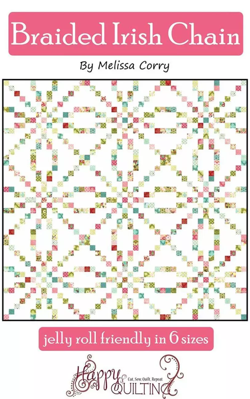Melissa Corry Braided Irish Chain Quilt Pattern