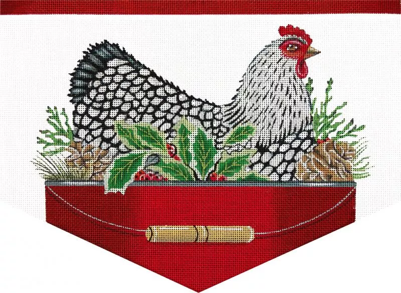 Melissa Shirley Designs – Christmas Chicken Cuff