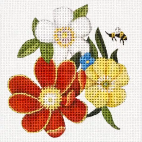 Melissa Shirley Designs – Flowers & Bee