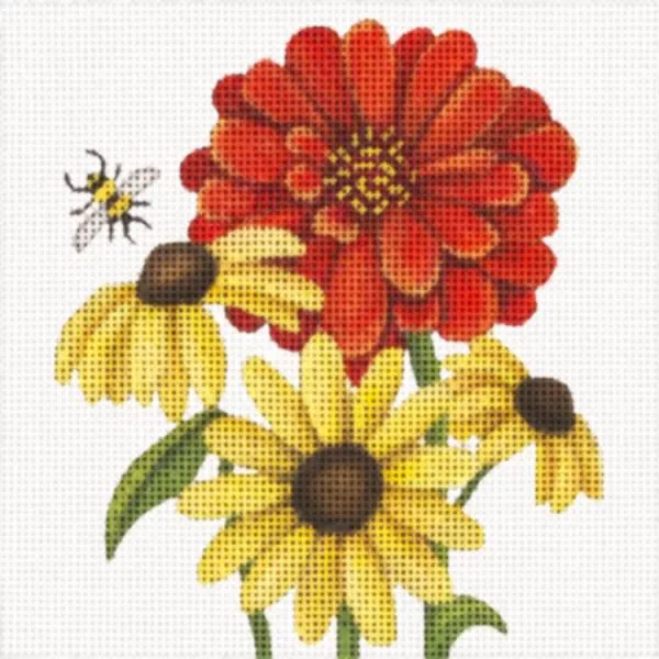 Melissa Shirley Designs – Sunflowers & Bee