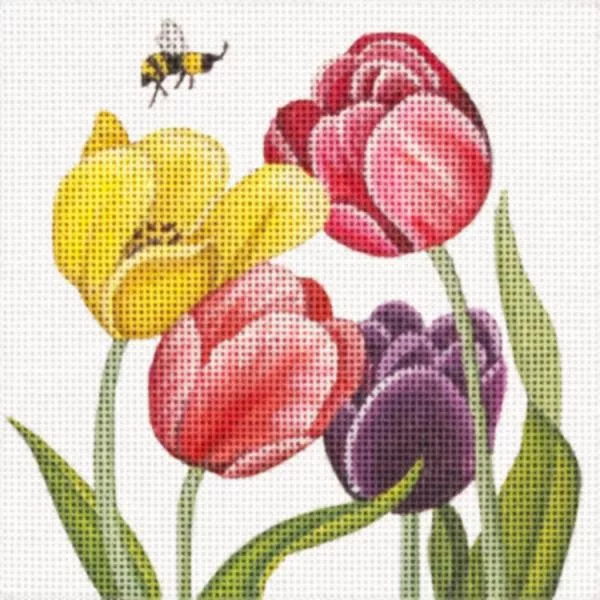 Melissa Shirley Designs – Tulips & Bee